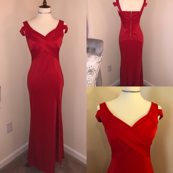 emerald sundae red dress
